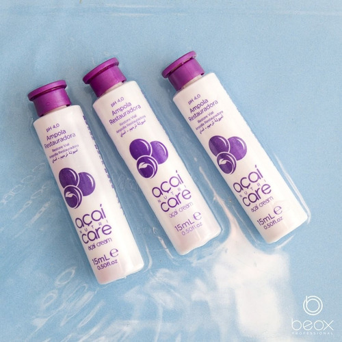 Ampola Restauradora Açaí Cream Beox (caixa Com 6un)