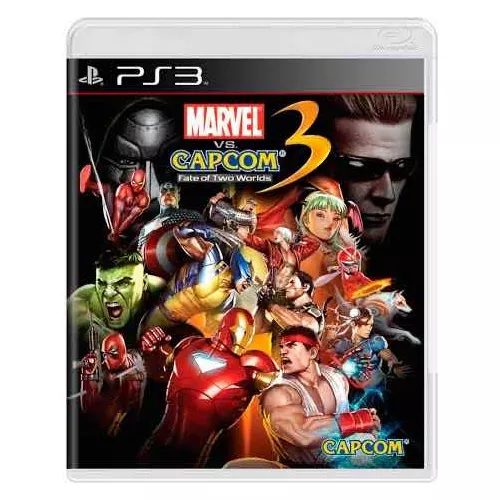 Jogo Ps3 Marvel Vs Capcom 3 Fate Of Two Worlds Físico