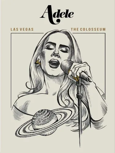 20 Pegotines Stickers De Adele Cantante Adhesivos