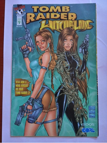 Tomb Raider & Witchblade - Editora Abril - 1998