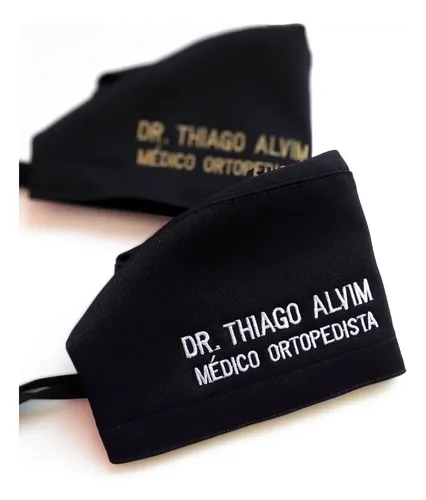 Touca Cirúrgica Personalizada Com Nome E Especialidade