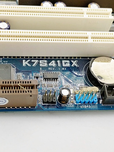 Tarjeta Madre Asrock K7s41gx Amd Zócalo 462 Agp 2x Lan Sonid