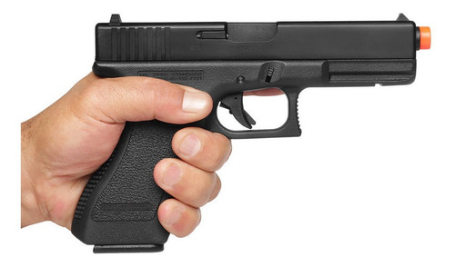 Pistola De Airsoft À Gás Gbb G17 6mm + Carregador + Bb's