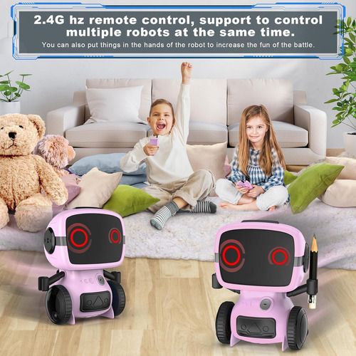 Juguetes De Robot Dandistas Para Niñas, Robots De Control Re