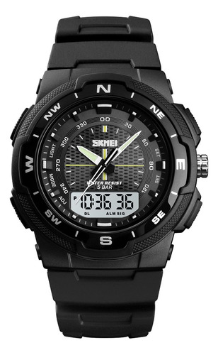 Skmei - Reloj 1454bkwt Digital Para Hombre