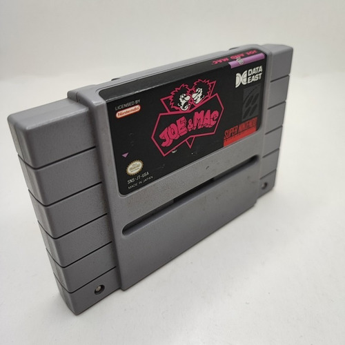 Joe And Mac Super Nintendo Snes Original