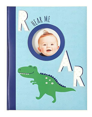 Carter's Mb2-23283b Hear Me Roar Dinosaur Baby Memory Book,