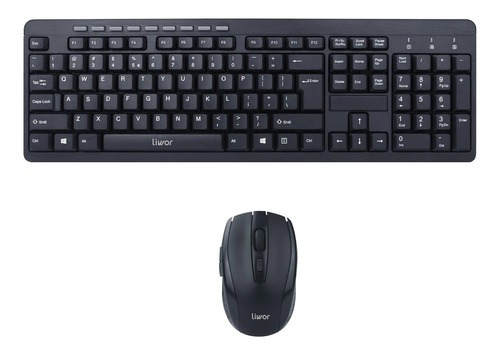 Kits Teclado + Mouse Inalámbrico Liwor - Excelente Calidad