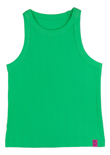 Polera Go Verde Junior Niña Ficcus