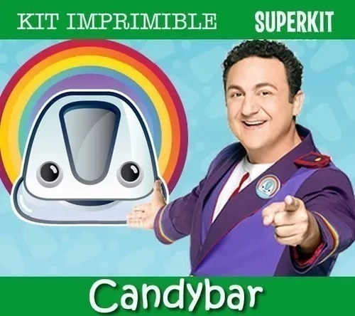 Kit Imprimible Topa Junior Express   Fiesta Candybar