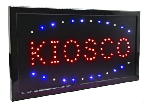 Cartel Led Luminoso Kiosco Directo A 220v Colgar O Amurar