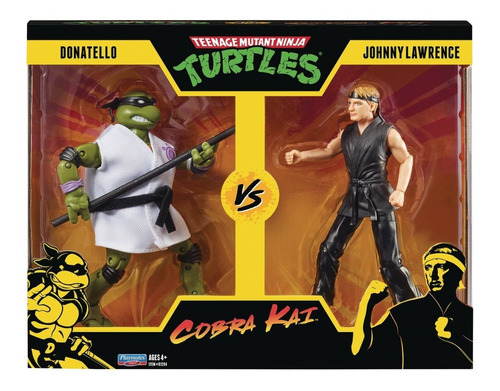 Tortugas Ninja Donatello Johnny Lawrence Cobra Kai 16 Cm