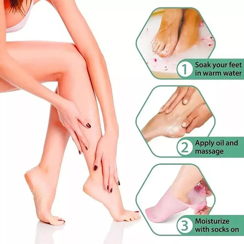 3 Pares De Calcetines Hidratantes For Tus Pies