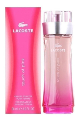 Lacoste Touch Of Pink Edt 90ml Mujer - Avinari