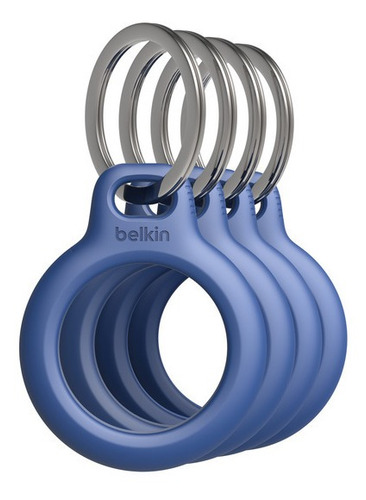 Imagen 1 de 4 de Llavero Belkin Para Airtag Secure Holder (pack 4 Unidades)