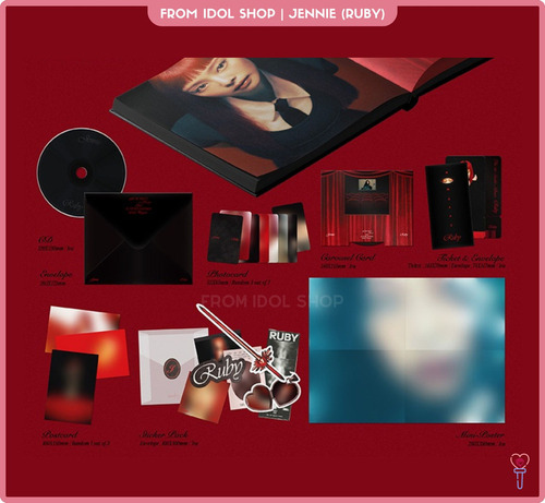 Jennie ( Blackpink ) Album Ruby - Photobook Original