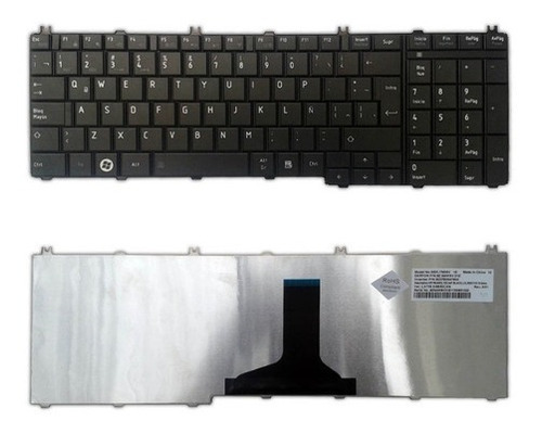 Teclado Notebook Toshiba L650 C650 C655 C670 C650d L650 Sp