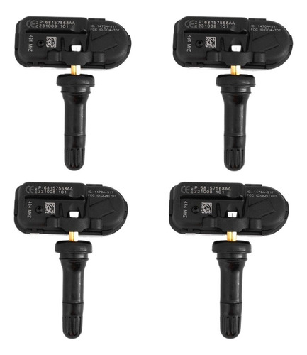 Sensor Tpms De 4 Piezas Para 14-18 Dodge Ram 1500 2500 3500