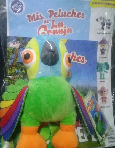 lorito pepe granja de zenon peluche