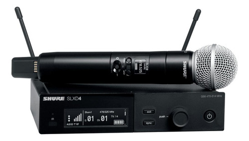 Microfone Sem Fio Shure Digital Slxd24/sm58-l55