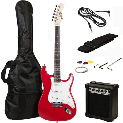 Rockjam Rjeg02-s Guitarra Eléctrica  - Kit Completo 