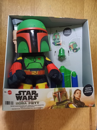 Boba Fett Feature De 30 Cm Plush/peluche Original (Usado)