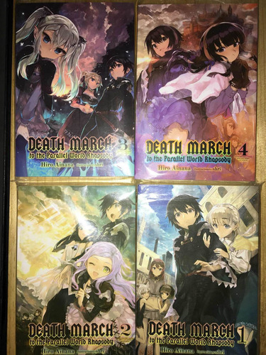 Kamite Manga Novela Death March 1 2 3 4