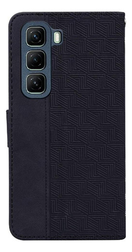 Carcasa Abatible For Infinix Hot 50 5g Cartera Geométrica