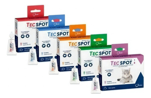 Tecspot Antipulgas E Carrapatos Pipeta 2,68ml Cães 21 A 40kg