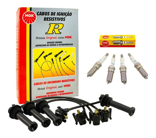 Kit Cables+bujias Ngk Ford Escort 96/ 1.8 16v Zetec