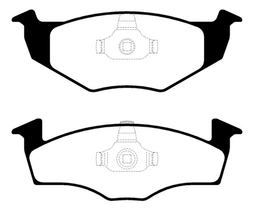 Pastillas De Freno Para Volkswagen Fox 0 1.6 03/18 Litton