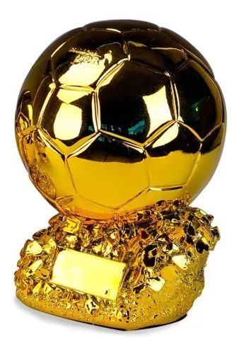 Troféu Melhor Jogador Futebol Prêmio Ballon Bola De Ouro