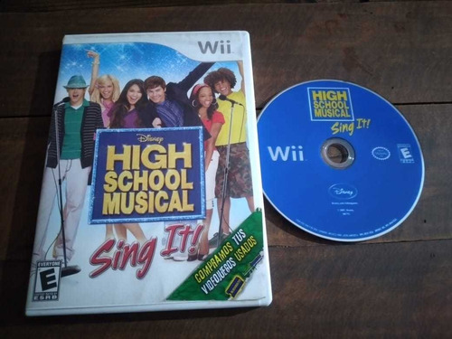 High School Musical Sing It, Juego De Nintendo Wii 