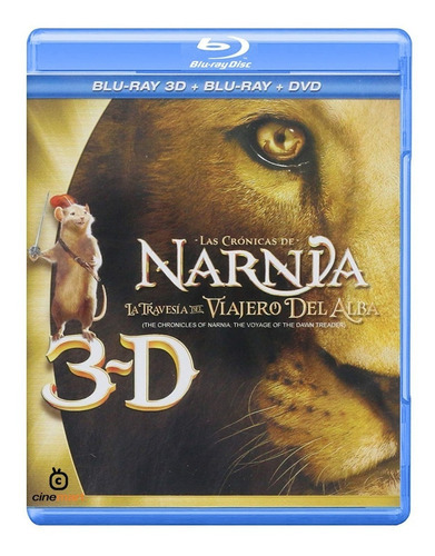 Crónicas De Narnia Travesía Del Viajero Del Alba Bluray 3d