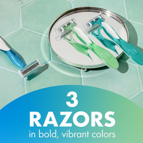 Razors Bic Soleil Comfort De 4 Cuchillas Desechables Para Mu