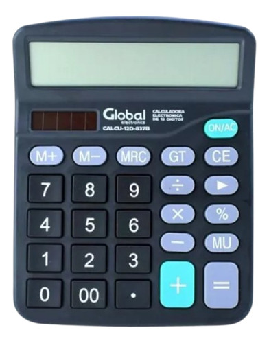 Calculadora De Escritorio De 12 Dígitos Plastica  W-t39