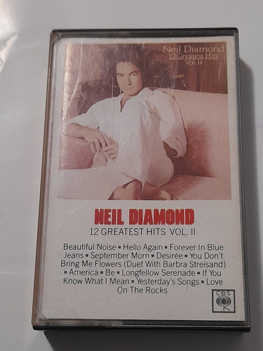 Cassette De Neil Diamond  12 Greatest Hits (1756