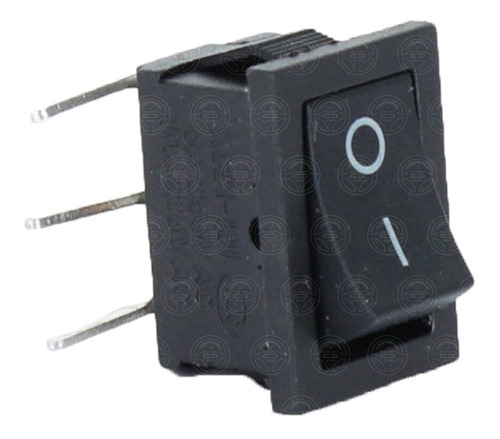 Switch  Interruptor Encendido Rectangular Balancin Negro F1
