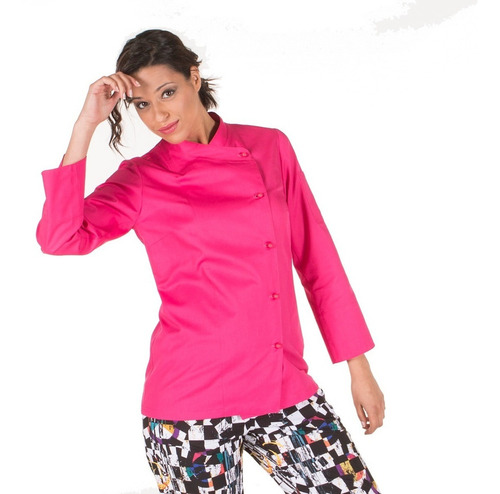 Filipina Chef Para Mujer Color Fucsia Talla M Color Rosa