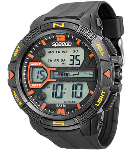 Relógio Speedo Masculino 81111g0evnp2 C/ Garantia E Nf