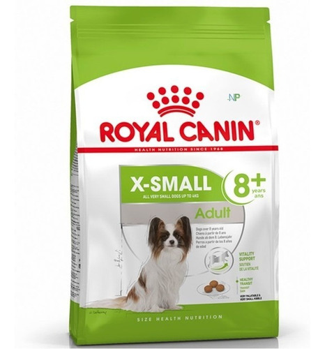 Alimento Royal Canin X-small Adult 8+ 1 Kg