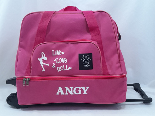 Imagen 8 de 8 de Bolso Cajon De Patin Artistico Carrito (opc Personalizable)