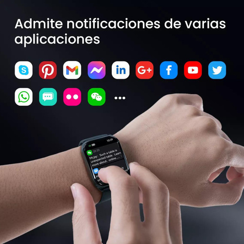 Smartwatch Filwans Gts Mini Con Audífonos G-tide Ac 01