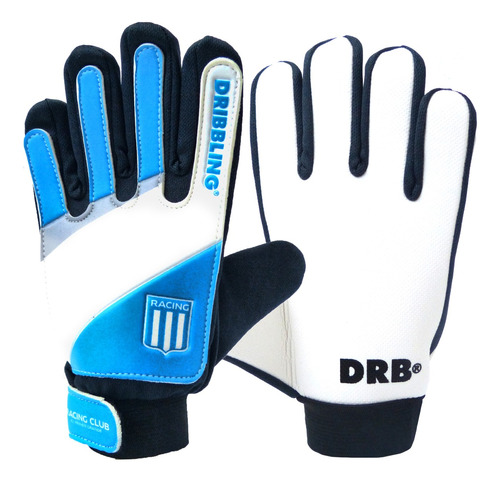 Guantes Arquero Drb Racing Club Infantil Niño Pvc Outlet