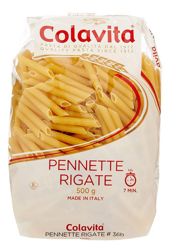 Macarrão Pennette Rigate Colavita Grano Duro 500g