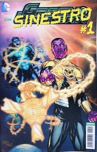 Dc Comics Portada 3d Sinestro Televisa Issue (Usado)