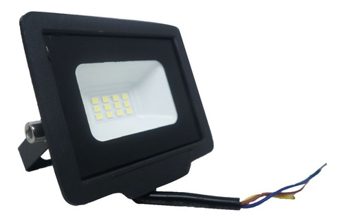 Reflector Led 10w Blanco Bajo Consumo Alta Potencia Ext Ip65