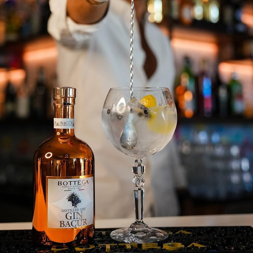 Gin Bottega Bacur 500ml Italiano Premium Original