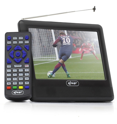 Mini Tv Digital Full Lcd De 7 Polegadas - Kp-md004 / Dt