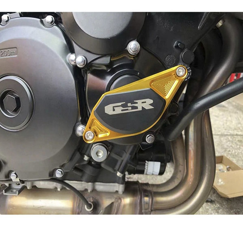 Imagem 4 de 5 de Slider De Gsr750 2012 A 2016 Protetor Da Tampa Da Embreagem